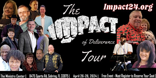 Imagem principal de Impact 2024 Conference | April 26-28, 2024 | Sebring, FL | Free Tickets