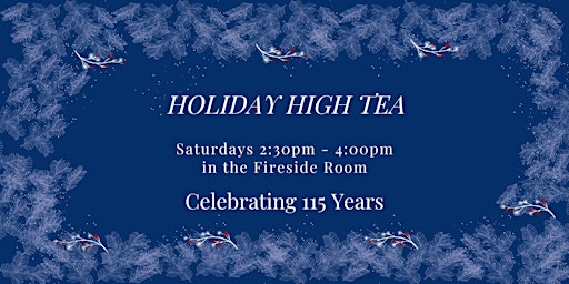 Primaire afbeelding van Holiday High Tea