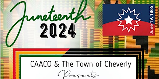 Imagem principal do evento CAACO Juneteenth Celebration 2024