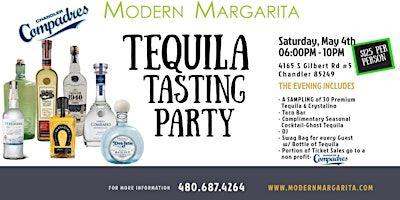 Imagen principal de Modern Margarita Tequila Tasting Party