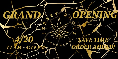 Jersey Roots Dispensary Grand Opening Party!