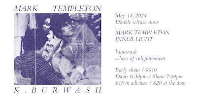 Mark Templeton "Inner Light" Album Release  primärbild