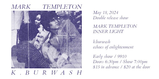 Primaire afbeelding van Mark Templeton "Inner Light" Album Release