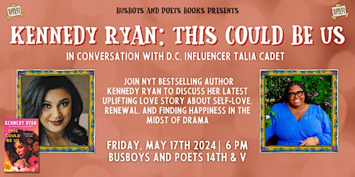 Imagem principal de THIS COULD BE US with Kennedy Ryan | A Busboys and Poets Books Presentation