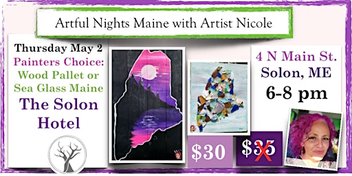 Image principale de Painters Choice, Wood Pallet or Sea Glass Maine at The Solon Hotel