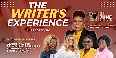 Imagem principal do evento The Writer's Experience - Charlotte NC