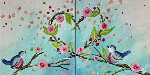 Immagine principale di Birds on Branches - Paint and Sip by Classpop!™ 