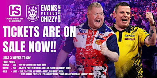 'Rapid' Ricky Evans & Dave 'Chizzy' Chisnall HS Sports Darts Exhibition  primärbild