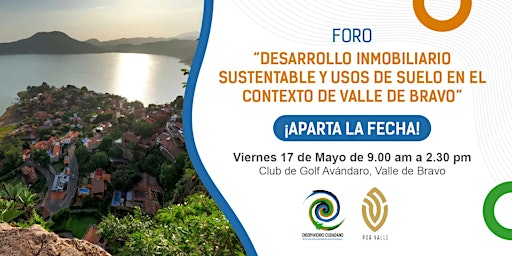 Imagem principal do evento FORO “DESARROLLO INMOBILIARIO SUSTENTABLE Y USOS DE SUELO"