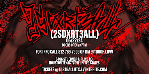 Imagem principal do evento Dirtball Live in Houston