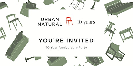 Urban Natural Home 10 Year Anniversary Party