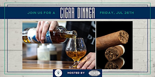 Primaire afbeelding van Cigar Dinner at Waypoint Spirits