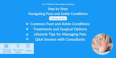 Primaire afbeelding van Step by Step: Navigating Foot and Ankle Conditions