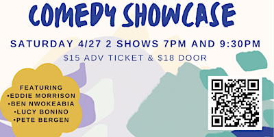 Bright Box Comedy Showcase [7PM SHOW] primary image