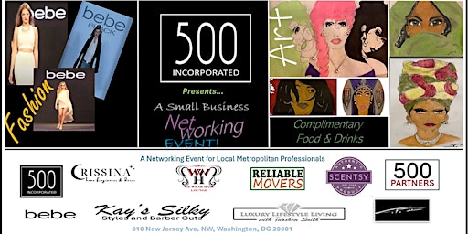 Imagem principal do evento 500INC Presents  A Small Business Networking Event