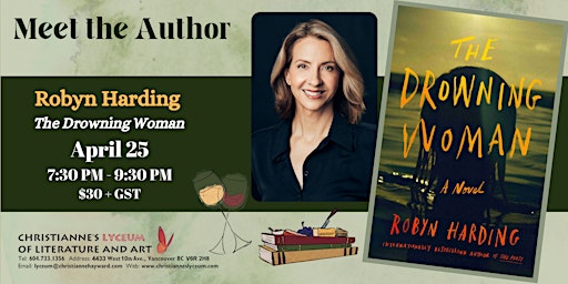 Imagem principal do evento Meet the Author - Robyn Harding "The Drowning Woman"