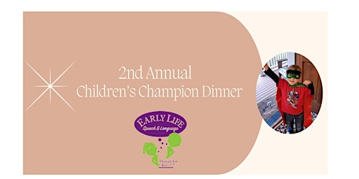 Imagem principal do evento 2nd Annual Children's Champion Dinner
