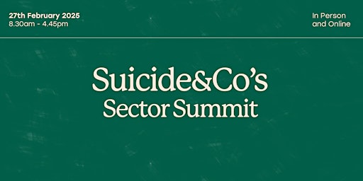 Suicide&Co's Sector Summit 2025 primary image