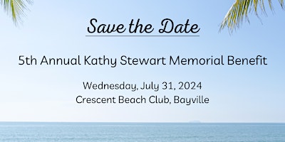 Kathy Stewart Memorial Benefit primary image