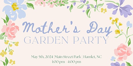 Mother's Day Garden Party
