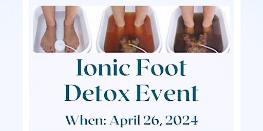 Ionic Foot Detox Event  primärbild