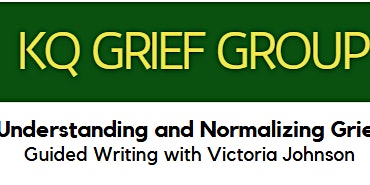Imagem principal de KQ Grief Group-Guided Writing with Victoria