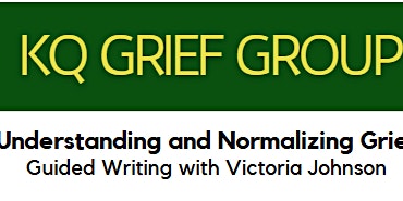 Imagen principal de KQ Grief Group-Guided Writing with Victoria