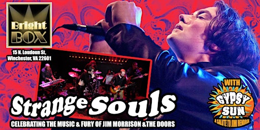 Primaire afbeelding van PSYCHEDELIC ROCK NIGHT W/ STRANGE SOULS (THE DOORS) & GYPSY SUN (HENDRIX)