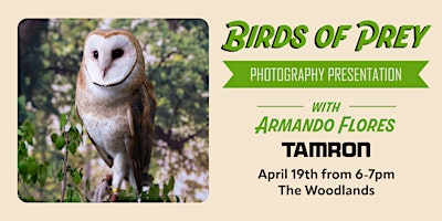 Primaire afbeelding van Birds of Prey Photography Presentation with Armando Flores