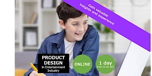 Primaire afbeelding van [ONLINE]1 Day Introductory Product Design Workshop  for 15-18 years old