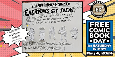 Imagen principal de Free Comic Book Day / Everyone's Got Ideas!