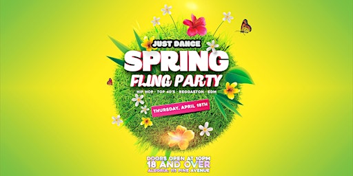 Imagem principal do evento Just Dance: Spring Fling 18+ inside Alegria in Downtown Long Beach, CA!