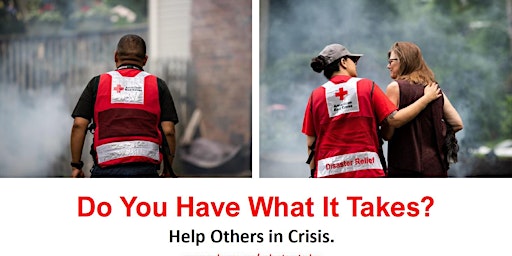 Primaire afbeelding van Red Cross  Info Session - Disaster Relief Volunteers