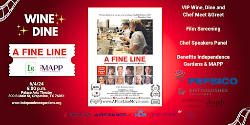 Primaire afbeelding van Wine, Dine, and A Fine Line