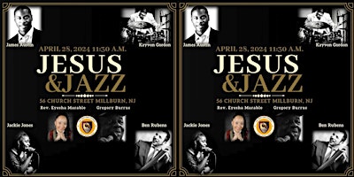 Jesus and Jazz feat James Austin Trio Kayvon Gordon Ben Rubens Jackie Jones  primärbild