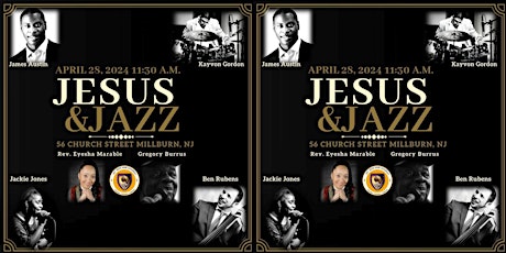 Jesus and Jazz feat James Austin Trio Kayvon Gordon Ben Rubens Jackie Jones
