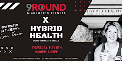 Imagem principal do evento 9Round Kickboxing Class x Hybrid Health Sports