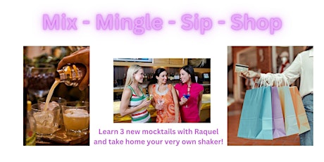 Mix and Mingle Shop and Sip Night