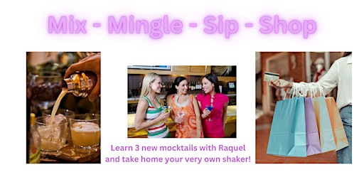 Imagen principal de Mix and Mingle Shop and Sip Night