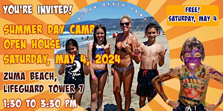 Aloha Beach Camp Summer Day Camp Open House