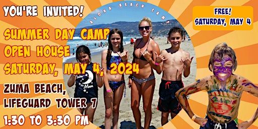 Immagine principale di Aloha Beach Camp Summer Day Camp Open House 