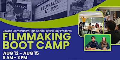 JCHS Filmmaking Boot Camp  primärbild