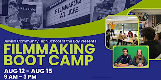 Imagem principal do evento JCHS Filmmaking Boot Camp