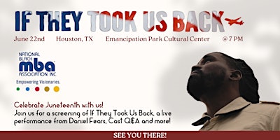 Primaire afbeelding van Juneteenth Screening of "If They Took Us Back" featuring Daniel Fears