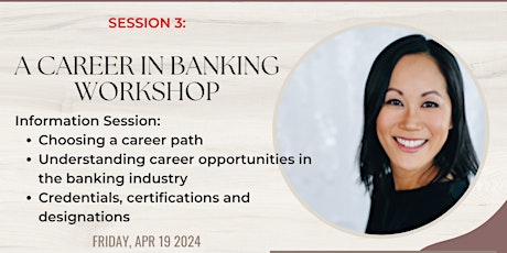 A Career in Banking Workshop