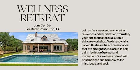 Women's Wellness Retreat