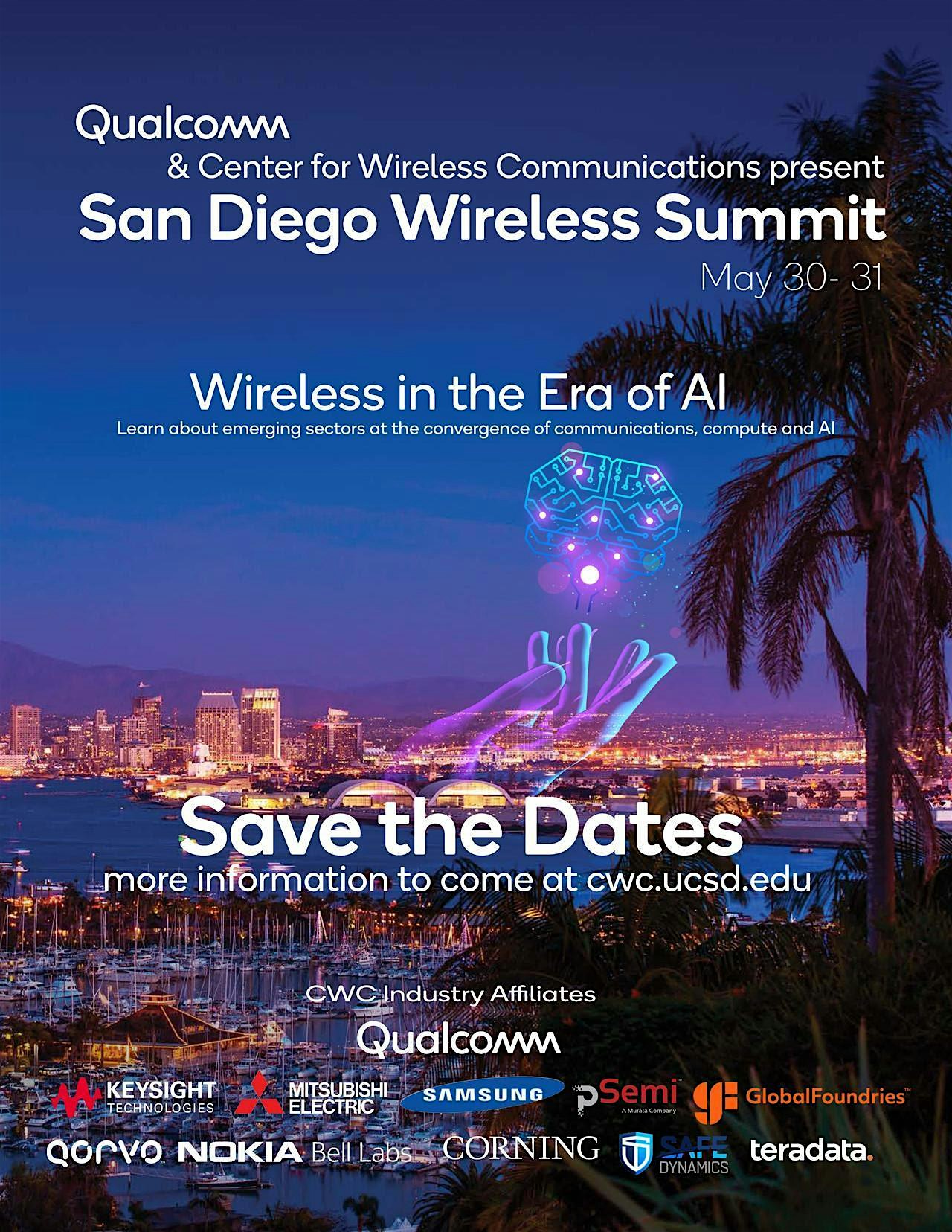 San Diego Wireless Summit                    Wireless in the Era of AI