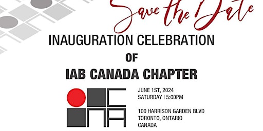 Primaire afbeelding van Inaugural Program - IAB Canada Chapter