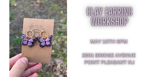 Clay Earring Class (Popular Class)