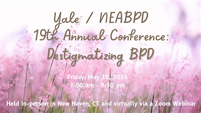 19th Annual Yale NEABPD Conference